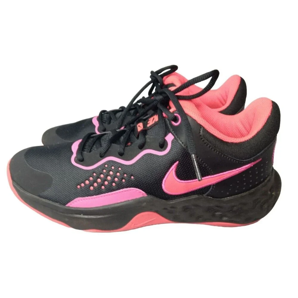 Nike Fly By Mid 3 Basketball Shoes Mens 9.5 Black Siren Red DD9311-002